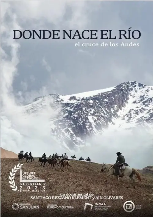 Movie poster "Donde Nace el Río"