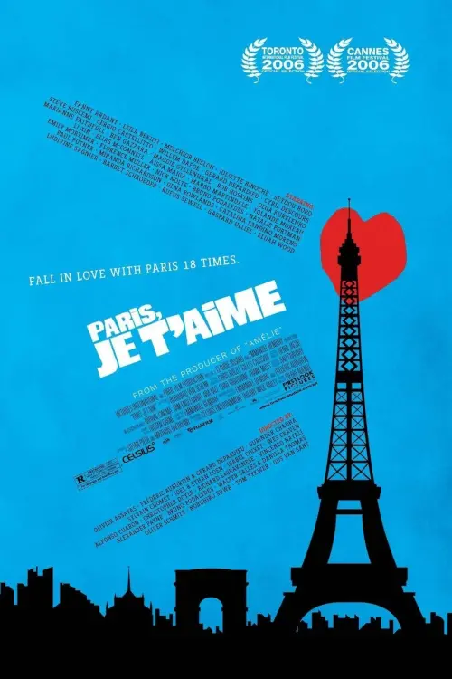 Movie poster "Paris Je T