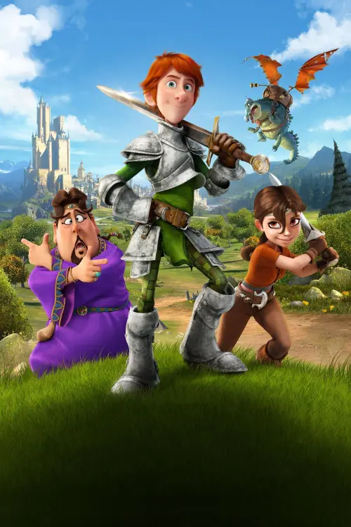 Movie poster "Justin and the Knights of Valour"