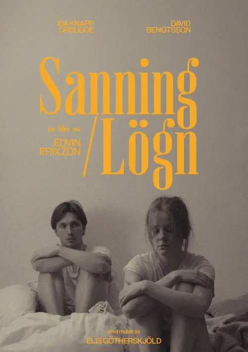 Movie poster "Sanning/Lögn"