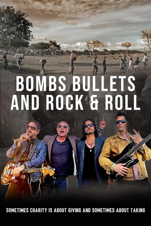 Movie poster "Bombs Bullets & Rock and Roll"