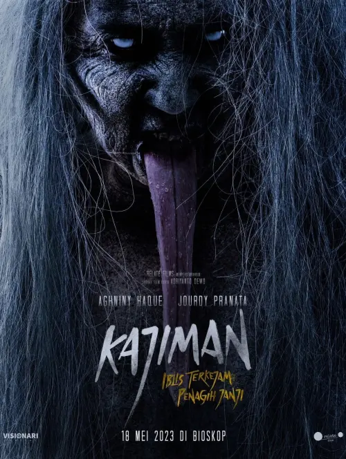 Movie poster "Kajiman: Iblis Terkejam Penagih Janji"