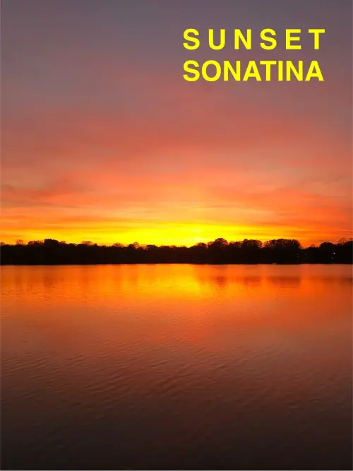 Movie poster "Sunset Sonatina"