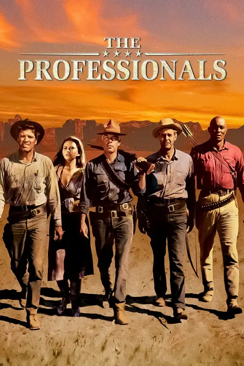 Movie poster "The Professionals"