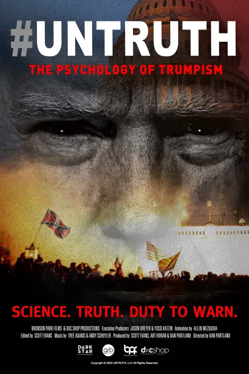 Movie poster "#Untruth: The Psychology of Trumpism"