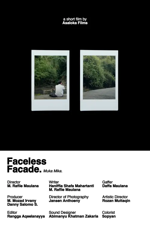 Movie poster "Faceless Facade"