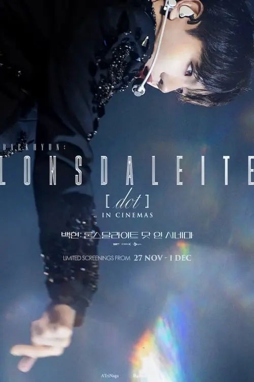 Movie poster "BAEKHYUN: Lonsdaleite [dot] IN CINEMAS"