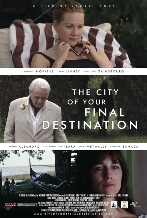 Movie poster "The City of Your Final Destination"