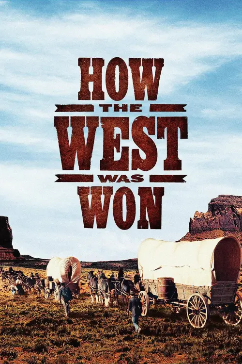 Movie poster "How the West Was Won"