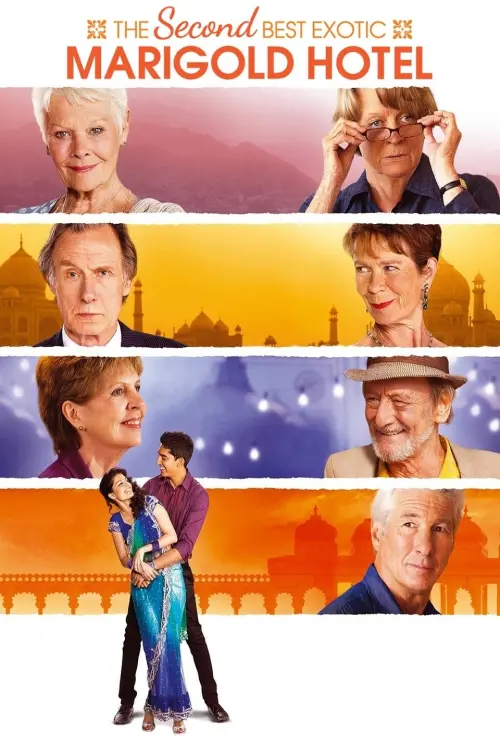 Movie poster "The Second Best Exotic Marigold Hotel"