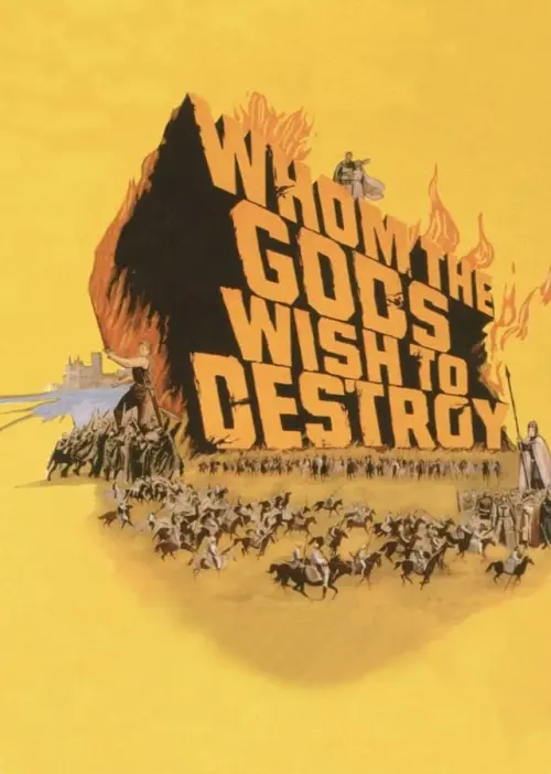 Movie poster "Whom the Gods Wish to Destroy"