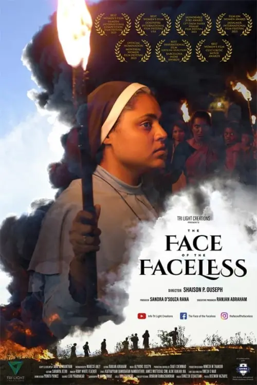 Movie poster "The Face of the Faceless"