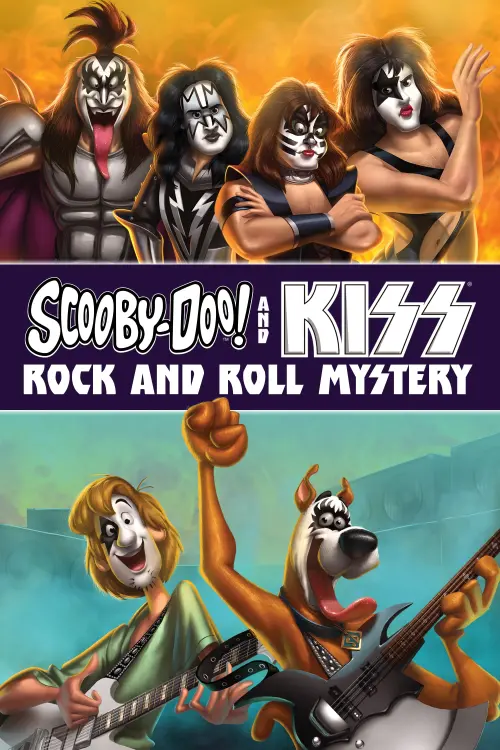 Movie poster "Scooby-Doo! and KISS: Rock and Roll Mystery"