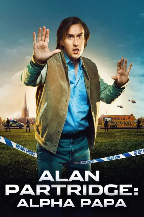 Movie poster "Alan Partridge: Alpha Papa"