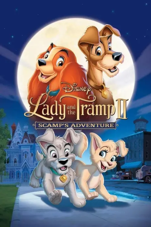 Movie poster "Lady and the Tramp II: Scamp