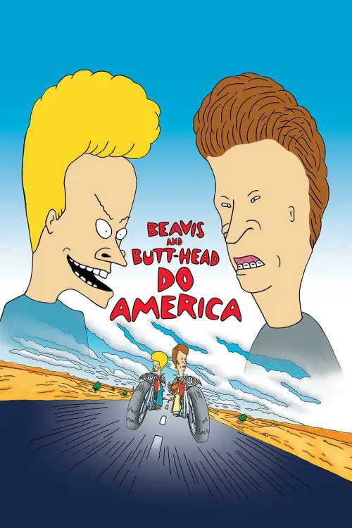 Movie poster "Beavis and Butt-Head Do America"