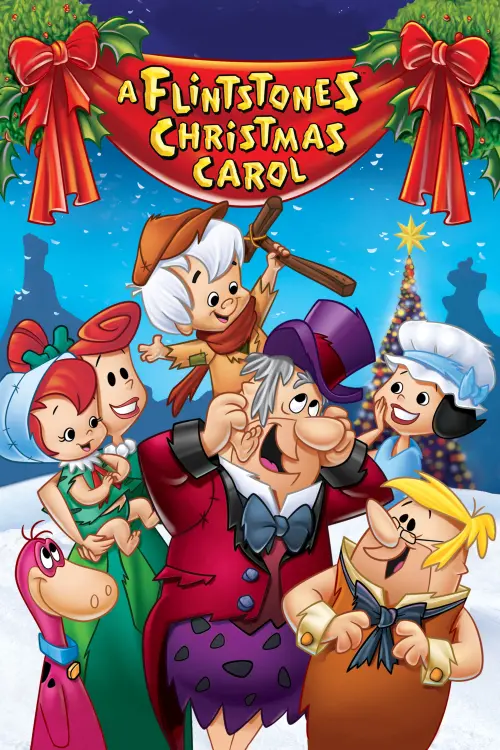 Movie poster "A Flintstones Christmas Carol"