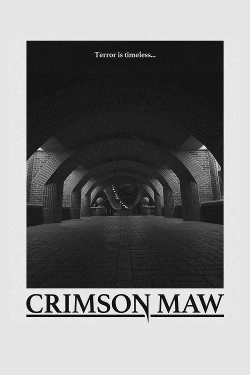 Movie poster "Crimson Maw"