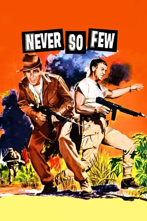 Movie poster "Never So Few"