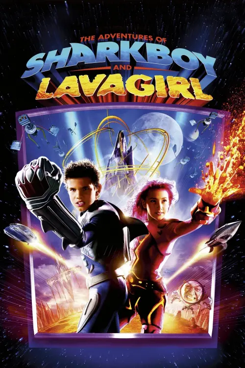 Movie poster "The Adventures of Sharkboy and Lavagirl"