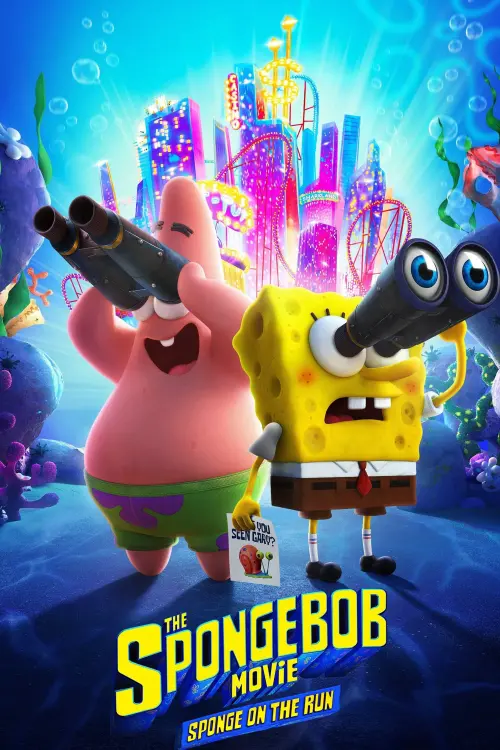 Movie poster "The SpongeBob Movie: Sponge on the Run"