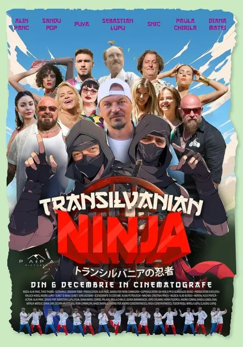 Movie poster "Transilvanian Ninja"