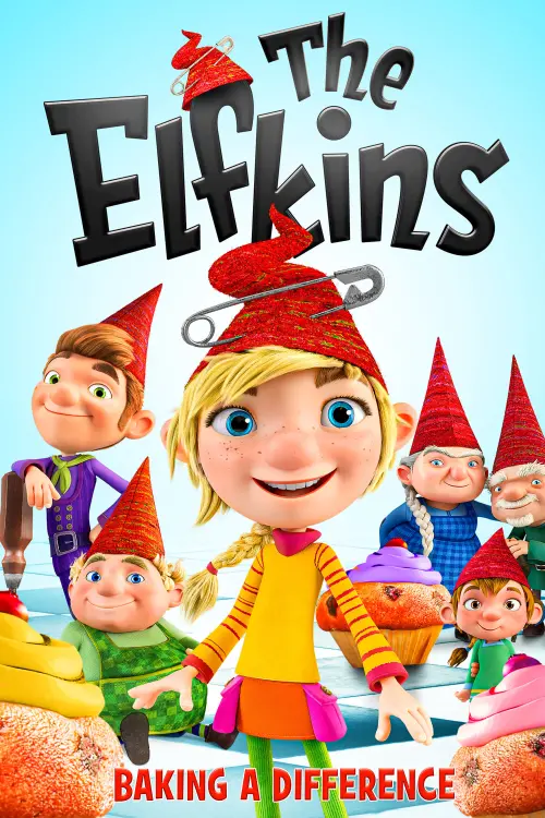 Movie poster "The Elfkins: Baking a Difference"