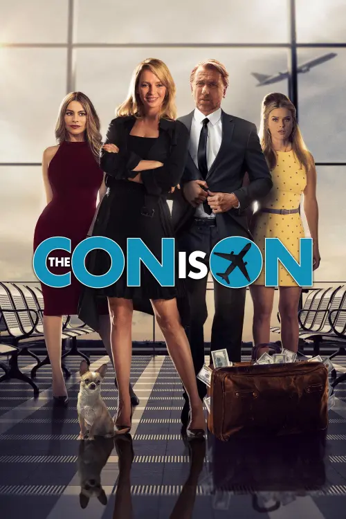 Movie poster "The Con Is On"