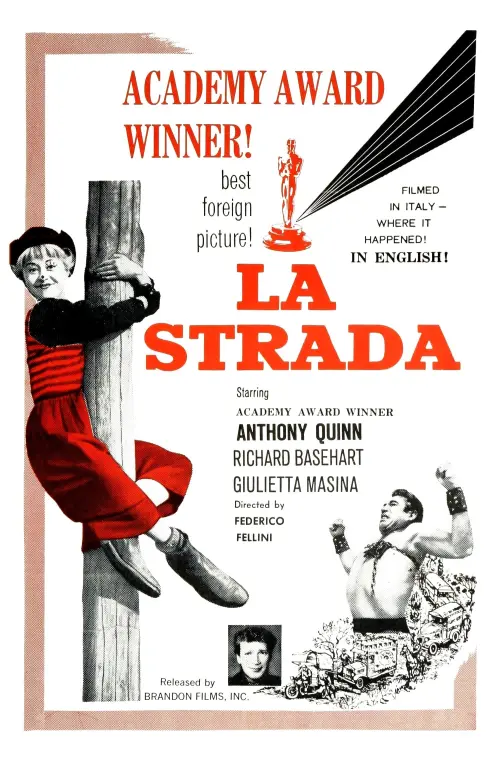 Movie poster "La Strada"