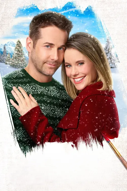 Movie poster "Never Kiss a Man in a Christmas Sweater"