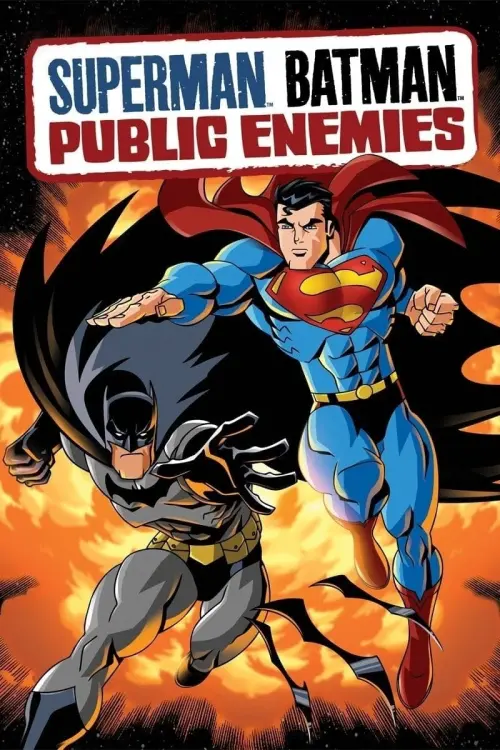 Movie poster "Superman/Batman: Public Enemies"