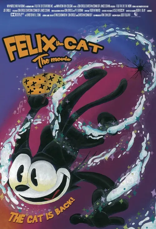 Movie poster "Felix the Cat: The Movie"