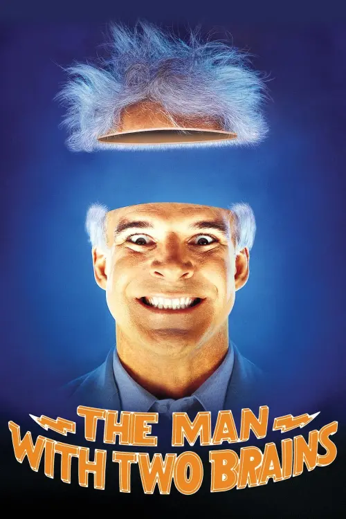 Movie poster "The Man with Two Brains"