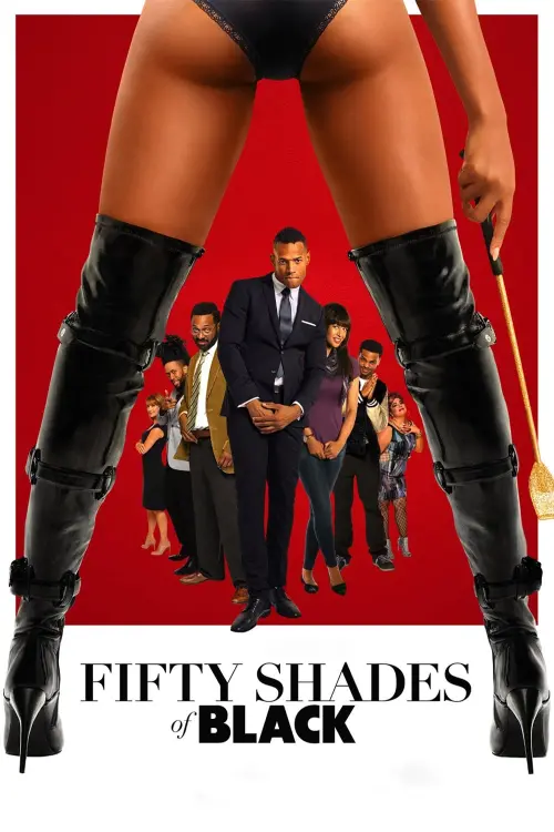 Movie poster "Fifty Shades of Black"