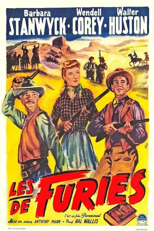 Movie poster "The Furies"