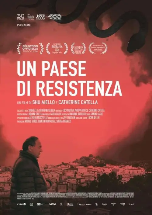 Movie poster "Un paese di resistenza"