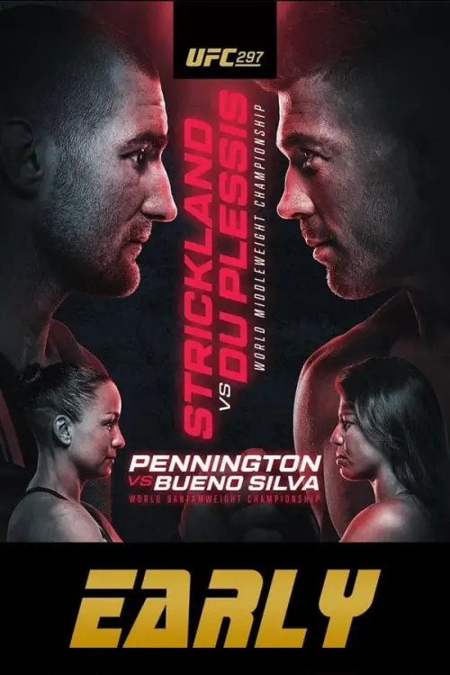 Movie poster "UFC 297: Strickland vs. du Plessis - Early Prelims"