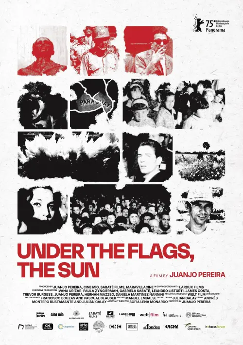 Movie poster "Under the Flags, the Sun"