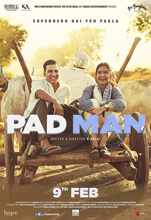 Movie poster "Pad Man"