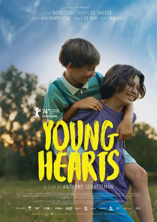 Movie poster "Young Hearts"