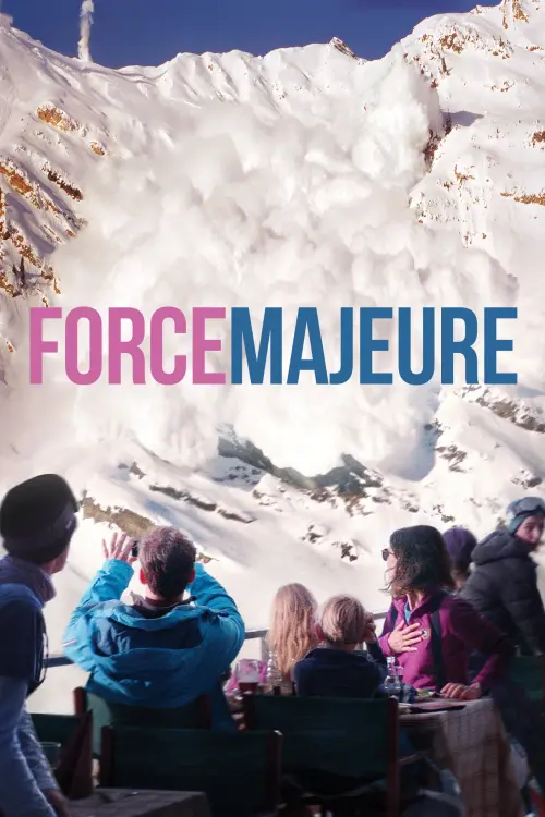 Movie poster "Force Majeure"