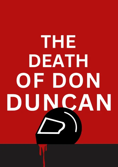 Movie poster "The Death of Don Duncan"