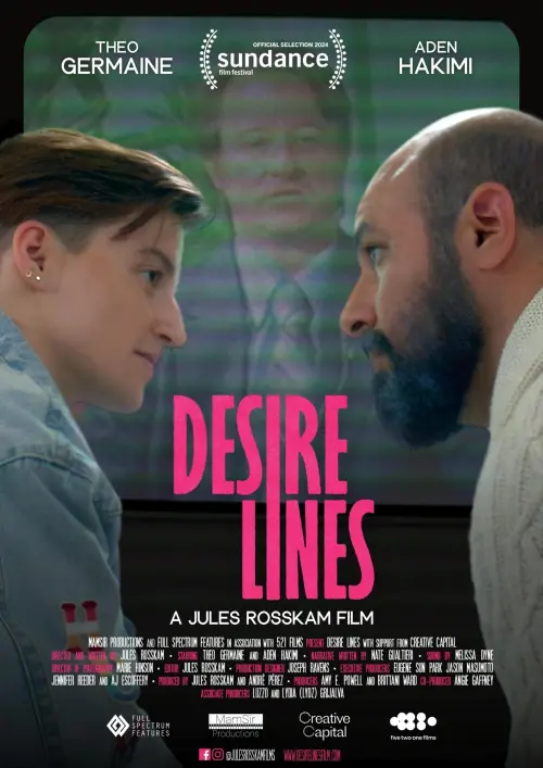 Movie poster "Desire Lines"