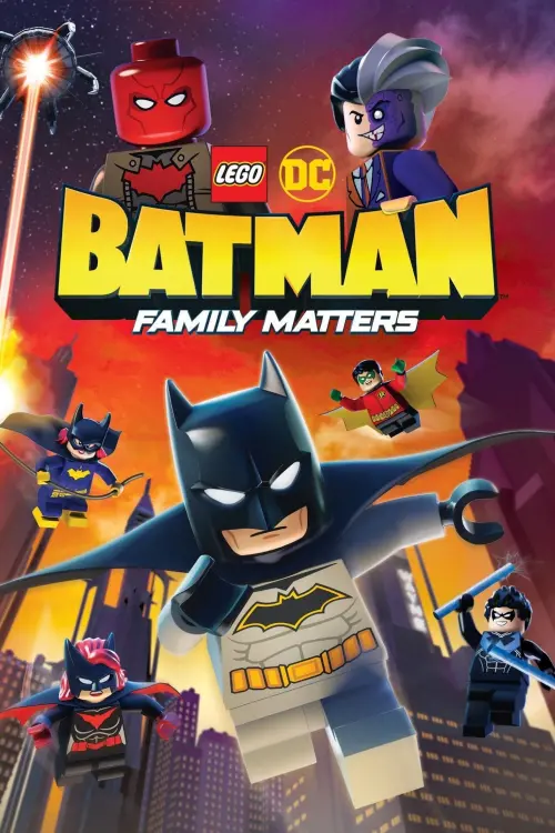 Movie poster "Lego DC Batman: Family Matters"