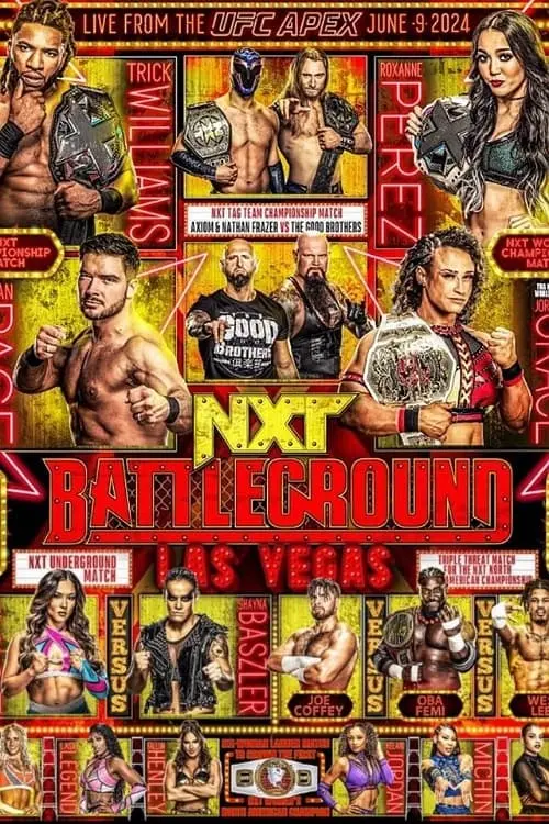 Movie poster "NXT Battleground 2024"