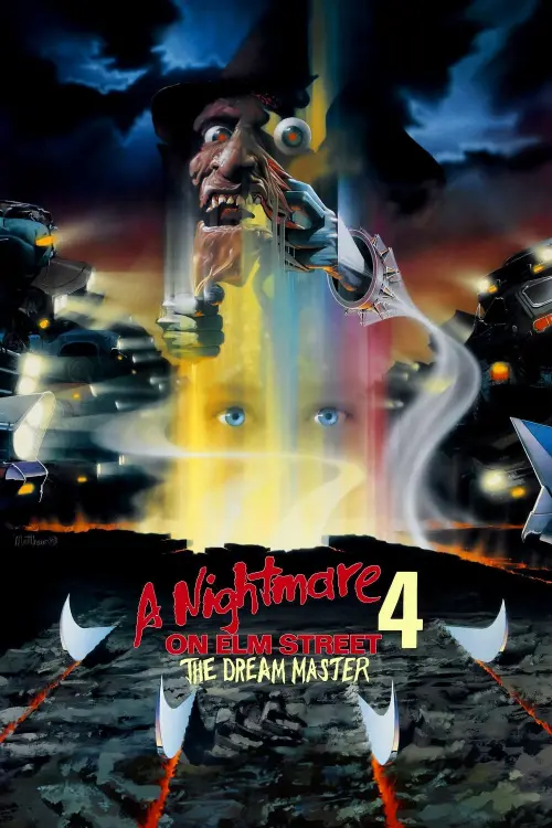 Movie poster "A Nightmare on Elm Street 4: The Dream Master"