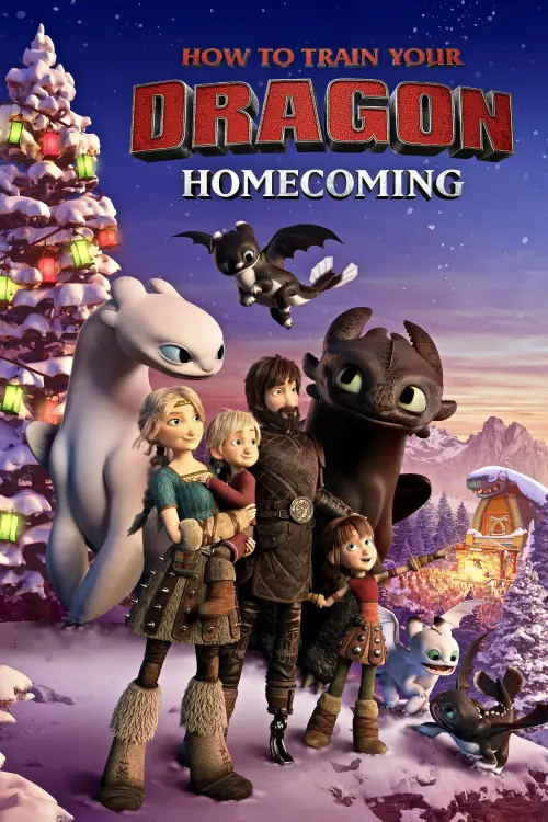 Movie poster "How to Train Your Dragon: Homecoming"