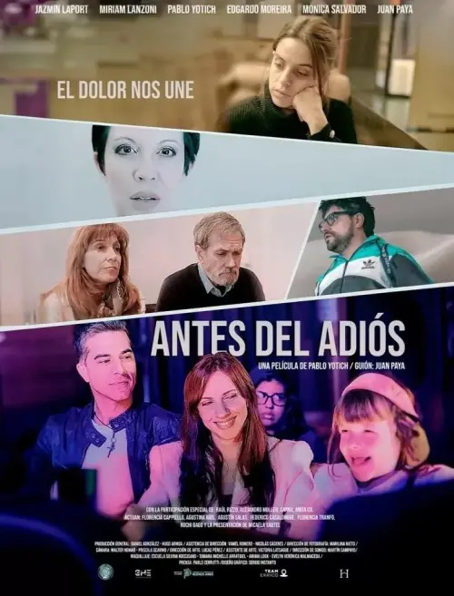 Movie poster "Antes del adiós"