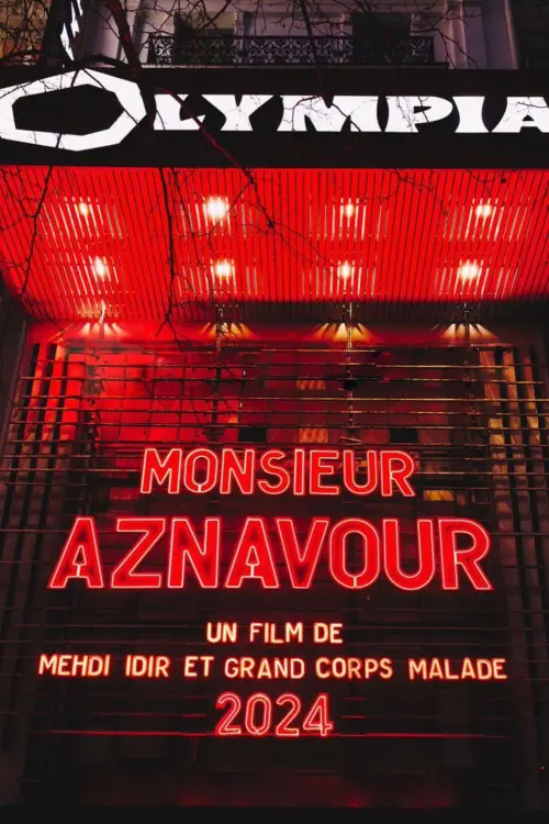 Movie poster "Monsieur Aznavour"