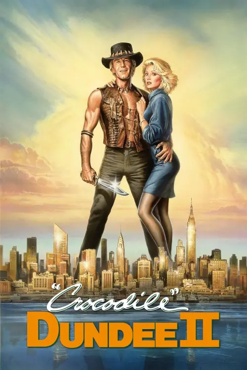 Movie poster "Crocodile Dundee II"